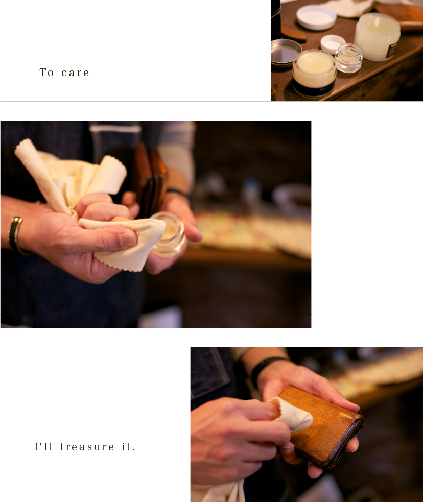 To care I'll treasure it.