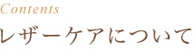 レザーケアについて